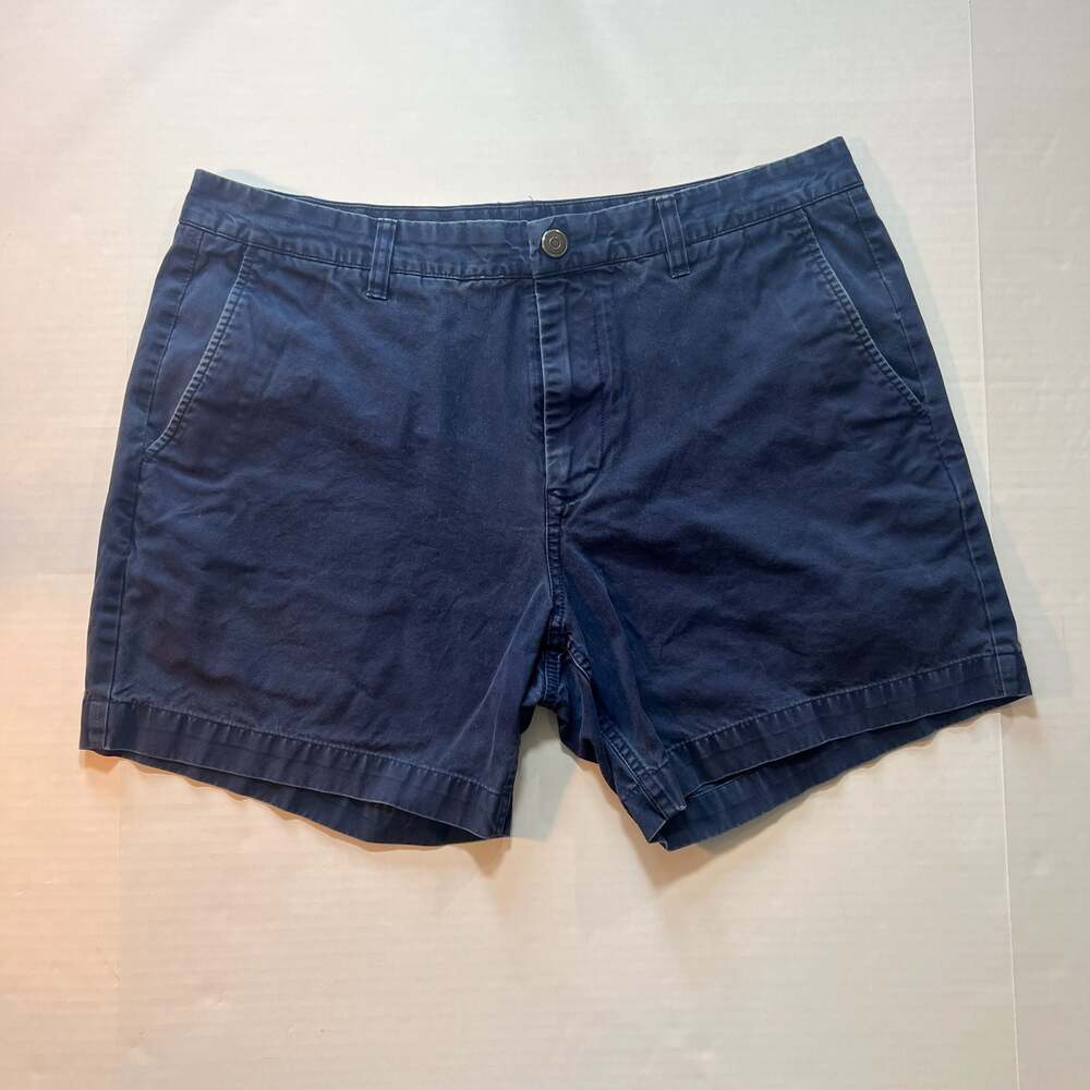 Bonobos Men's Navy Cotton Shorts Size 35